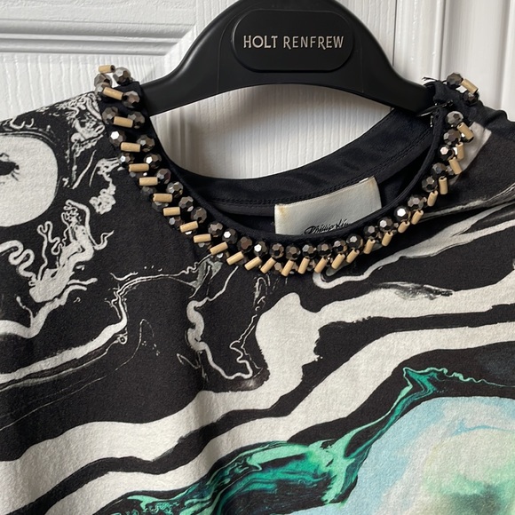 Womens Phillip Lim top with neck beading. - Picture 3 of 7
